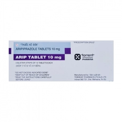 Arip Tablet 10mg Torrent Pharma 3 vỉ x 10 viên Arip Tablet 10mg Torrent Pharma 3 vỉ x 10 viên