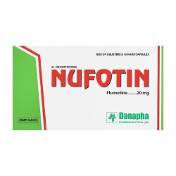 Thuốc trầm cảm Danapha Nufotin 20mg, Hộp 30 viên Thuốc trầm cảm Danapha Nufotin 20mg, Hộp 30 viên