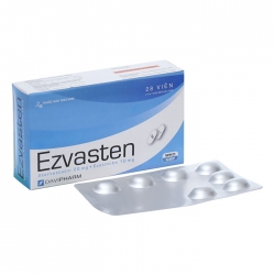 Ezvasten Davipharm 4 vỉ x 7 viên (Ezetimibe + Atorvastatin)
