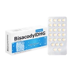 BisacodylDHG 4 vỉ x 25 viên (Bisacodyl)