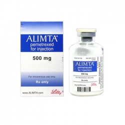 Thuốc trị ung thư Alimta 500mg, Hộp 1 lọ