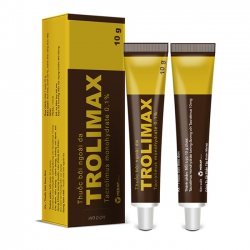 Thuốc mỡ bôi da TROLIMAX, Hộp 1 tuýp x 10g Thuốc mỡ bôi da TROLIMAX, Hộp 1 tuýp x 10g
