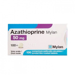 Azathioprine Mylan 50mg, Hộp 100 viên Azathioprine Mylan 50mg, Hộp 100 viên