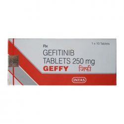 Thuốc ung thư Intas Geffy Gefitinib 250mg, Hộp 10 viên