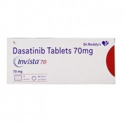 Thuốc ung thư Invista 70 Dasatinib 70mg, Hộp 30 viên