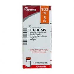 Irinotesin 100mg/5ml Actavis lọ x 5ml Irinotesin 100mg/5ml Actavis lọ x 5ml