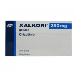 Thuốc ung thư phổi Xalkori Crizotinib 250mg, Hộp 60 viên