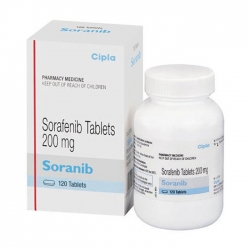 Thuốc ung thư Soranib Sorafenib 200mg, Chai 120 viên