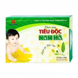 Thuốc uống tiêu độc Nam Hà, Hộp 20 ống