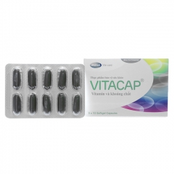 Thuốc Vitacap, Hộp 50 viên