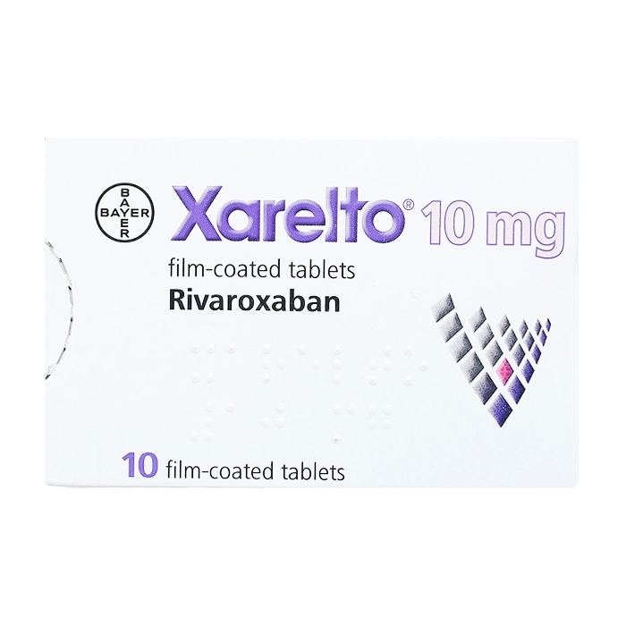 Xarelto 10mg Bayer 1 vỉ x 10 viên Xarelto 10mg Bayer 1 vỉ x 10 viên