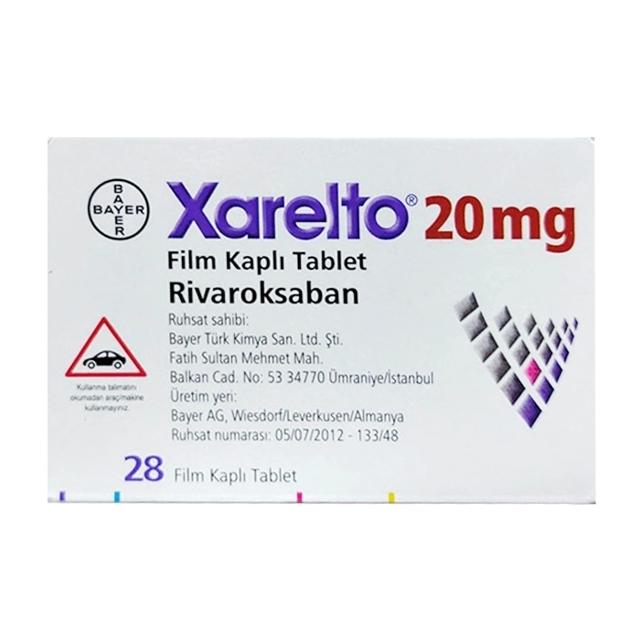 Xarelto 20mg Bayer 2 vỉ x 14 viên Xarelto 20mg Bayer 2 vỉ x 14 viên