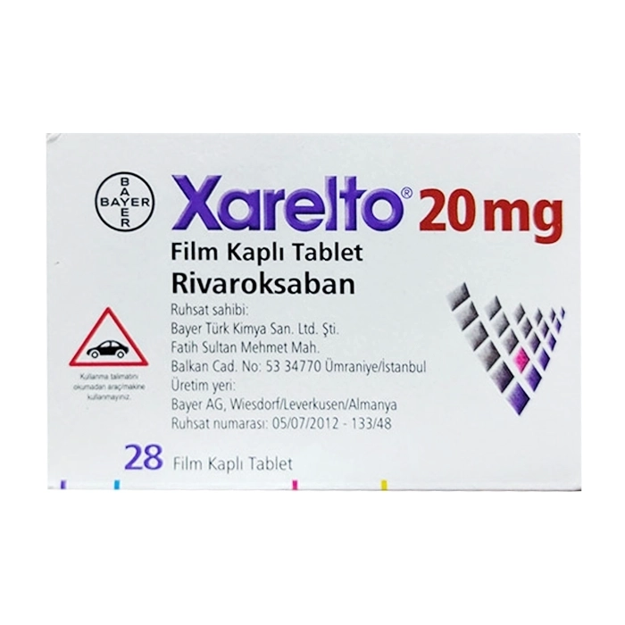 Xarelto 20mg Bayer 2 vỉ x 14 viên Xarelto 20mg Bayer 2 vỉ x 14 viên
