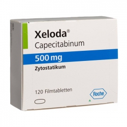 Xeloda 500mg Roche 12 vỉ x 10 viên Xeloda 500mg Roche 12 vỉ x 10 viên