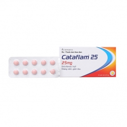 Cataflam 25 Novartis 1 vỉ x 10 viên Cataflam 25 Novartis 1 vỉ x 10 viên