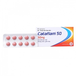 Cataflam 50 Novartis 1 vỉ x 10 viên Cataflam 50 Novartis 1 vỉ x 10 viên