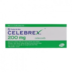 Celebrex 200mg Pfizer 3 vỉ x 10 viên Celebrex 200mg Pfizer 3 vỉ x 10 viên