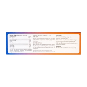 Thymo-Glucan Kingphar 3 vỉ x 10 viên - Giúp tăng sức đề kháng