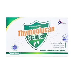 Thymoglucan Starusa Fobelife 6 vỉ x 10 viên Thymoglucan Starusa Fobelife 6 vỉ x 10 viên