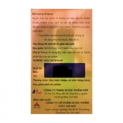 Thymosol CPC1 Hà Nội 4 vỉ x 5 ống Thymosol CPC1 Hà Nội 4 vỉ x 5 ống