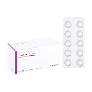 Thyrozol 10mg Merck 10 vỉ x 10 viên Thyrozol 10mg Merck 10 vỉ x 10 viên
