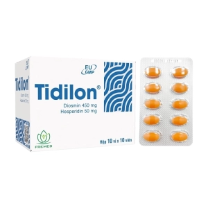Tidilon Fremed 10 vỉ x 10 viên (Diosmin + Hesperidin)