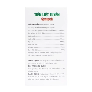 Tiền Liệt Tuyến Syntech 60 viên Tiền Liệt Tuyến Syntech 60 viên