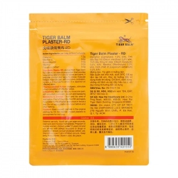Tiger Balm Plaster - RD Singapore 3 miếng - Cao dán giảm đau cơ, bông gân (7 x 10cm Tiger Balm Plaster - RD Singapore 3 miếng - Cao dán giảm đau cơ, bông gân (7 x 10cm
