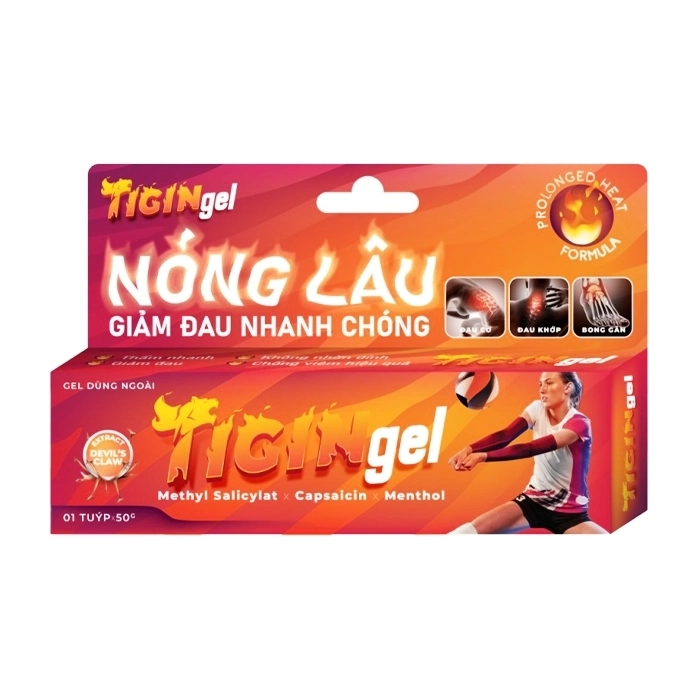 Tigin Gel CPC1 Hà Nội 50g - Hỗ trợ giảm đau xương khớp Tigin Gel CPC1 Hà Nội 50g - Hỗ trợ giảm đau xương khớp