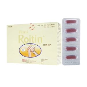 Timi Roitin Phil Inter Pharma 24 vỉ x 5 viên Timi Roitin Phil Inter Pharma 24 vỉ x 5 viên