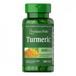 Tinh chất nghệ Puritan's Pride Turmeric 400mg Tinh chất nghệ Puritan's Pride Turmeric 400mg