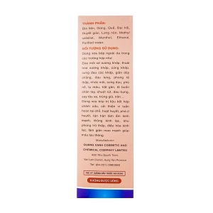 Tinh Dầu Thảo Dược Vương Diệu Linh Quablue Pharma 100ml Tinh Dầu Thảo Dược Vương Diệu Linh Quablue Pharma 100ml