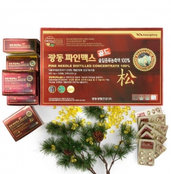 Tinh dầu thông đỏ Kwangdong, Hộp 120 viên
