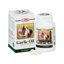 Tinh dầu tỏi UBB Garlic Oil, Chai 100 viên Tinh dầu tỏi UBB Garlic Oil, Chai 100 viên