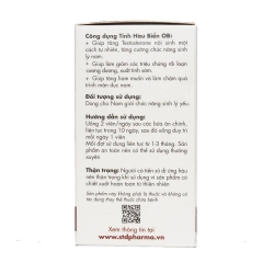 Tinh hàu biển OB bổ thận tráng dương, Chai 30 viên