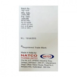 Tipanat 20 Natco 20 viên
