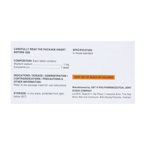 Tivogg-1 Davipharm 10 vỉ x 10 viên Tivogg-1 Davipharm 10 vỉ x 10 viên