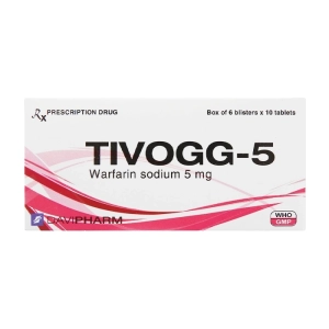 Tivogg-5 Davipharm 6 vỉ x 10 viên Tivogg-5 Davipharm 6 vỉ x 10 viên