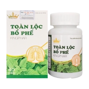 Toàn Lộc Bổ Phế Kingphar 40 viên - Hỗ trợ thanh nhiệt, nhuận phế