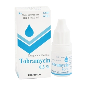 Tobramycin 0.3% Thephaco lọ 5ml (Tobramycin)