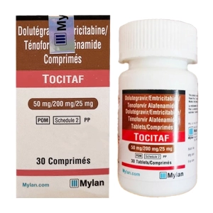 Tocitaf 50mg/200mg/25mg Mylan 30 viên