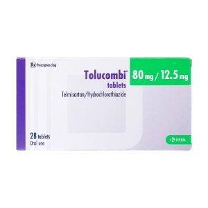 Tolucombi 80mg/12.5mg Krka 4 vỉ x 7 viên (Telmisartan + Hydrochlorothiazide)
