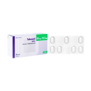 Tolucombi 80mg/12.5mg Krka 4 vỉ x 7 viên (Telmisartan + Hydrochlorothiazide)