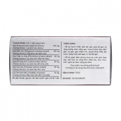 Tonicgans Meracine 5 vỉ x 10 viên – Hỗ trợ giải độc, tăng cường chức năng gan