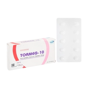 Tormeg-10 Mega We care 3 vỉ x 10 viên (Atorvastatin)