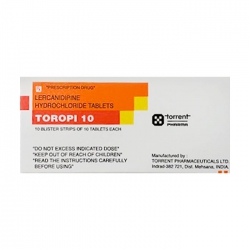 Toropi 10 Torrent Pharma 10 vỉ x 10 viên Toropi 10 Torrent Pharma 10 vỉ x 10 viên