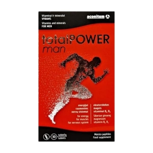 TotalPower Man Aconitum 2 vỉ x 15 viên - Bổ sung Vitamin cho nam giới
