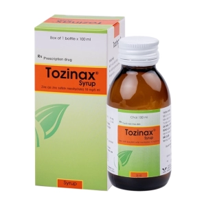 Tozinax Syrup Bidiphar chai 100ml (Kẽm gluconat)