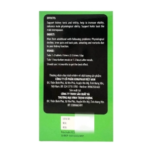Trường Thận Bảo Kingphar 30 viên - Hỗ trợ bổ thận, tráng dương