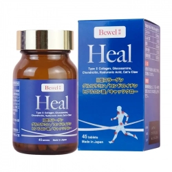Tpbvsk bổ khớp Bewel Heal, Chai 45 viên Tpbvsk bổ khớp Bewel Heal, Chai 45 viên